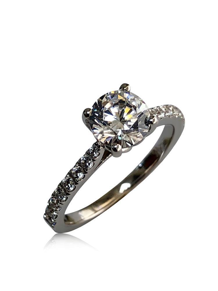 One carat cubic zirconia discount
