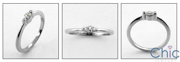 Fine Jewelry Dainty Marquise Promise Cubic Zirconia Cz Ring