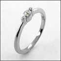 Fine Jewelry Dainty Marquise Promise Cubic Zirconia Cz Ring