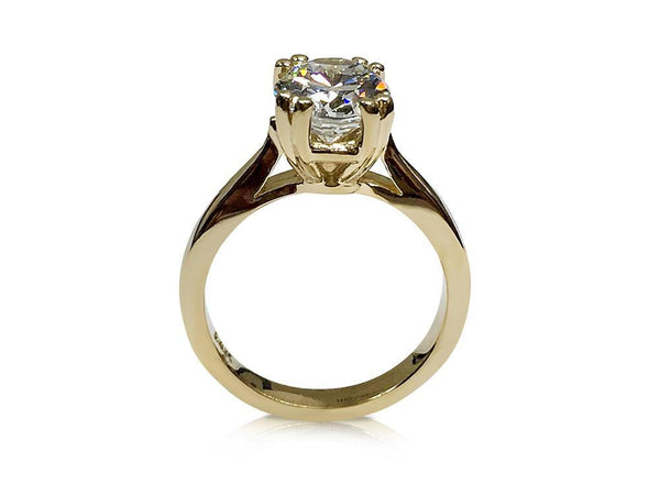 Oval cubic zirconia ring new arrivals