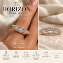 The Horizon Marquise - 1.32 TCW Lab-Grown Diamond Ring