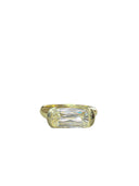 1.65ct Long Scissor-Cut Cushion (Ashoka-Inspired) Lab Diamond Ring in 18k Gold | One-of-a-Kind
