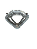 2.85 Carat Portrait Cut Lab Grown Diamond Ring in 14K White Gold – Modern Minimalist Setting
