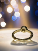 0.72 Carat Natural Canary Diamond | Handmade in 14K Gold