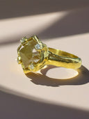 One-of-a-Kind 1.90 Ct Natural Rose-Cut Diamond Ring in 22K Gold