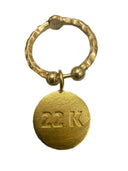 Heirloom Motion Ring in 18K & 22K Gold – Custom Engravable Medallion