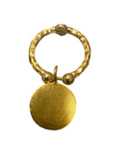 Heirloom Motion Ring in 18K & 22K Gold – Custom Engravable Medallion