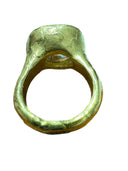 Ancient Soul — 2.71 CT Natural Salt & Pepper Rose-Cut Diamond 22K Gold Pinky Ring