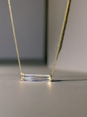 Chic 2.10 Carat Baguette Diamond Necklace