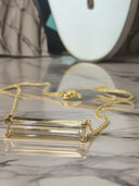 Chic 2.10 Carat Baguette Diamond Necklace