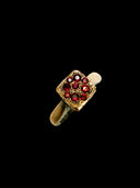 Handmade Medieval Ruby Ring – 18K Rose Gold