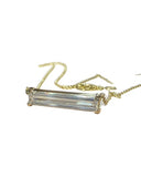 Chic 2.10 Carat Baguette Diamond Necklace