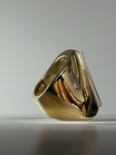 Diagonal Brilliance — One-of-a-Kind Certified 2.08ct Lab Diamond Baguette Statement Ring