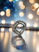 3.45 Carat Portrait-Cut Lab-Grown Diamond Ring