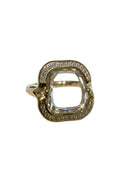 3.60 CT Portrait-Cut Lab Diamond Statement Ring