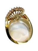 Portrait-Cut Pink Diamond Ring · 14k Yellow Gold · 3.46 CT