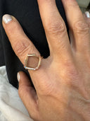 Portrait-Cut Lab Diamond Ring – 3.71 Carats | 14K Yellow Gold