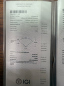 Certified 10.12 TCW Leaf Step-Cut Lab Diamond Leverback Earrings