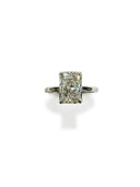 1.92 Carat Lab-Grown Diamond Solitaire Engagement Ring in 14K White Gold – F Color, VS Clarity
