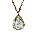 Scorpio Zodiac Portrait-Cut Diamond Necklace – 1.29ct on 18k Gold, 16”