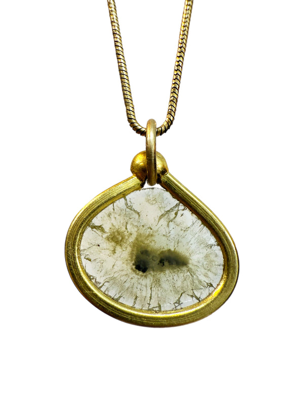 Mirror of the Soul Diamond Pendant