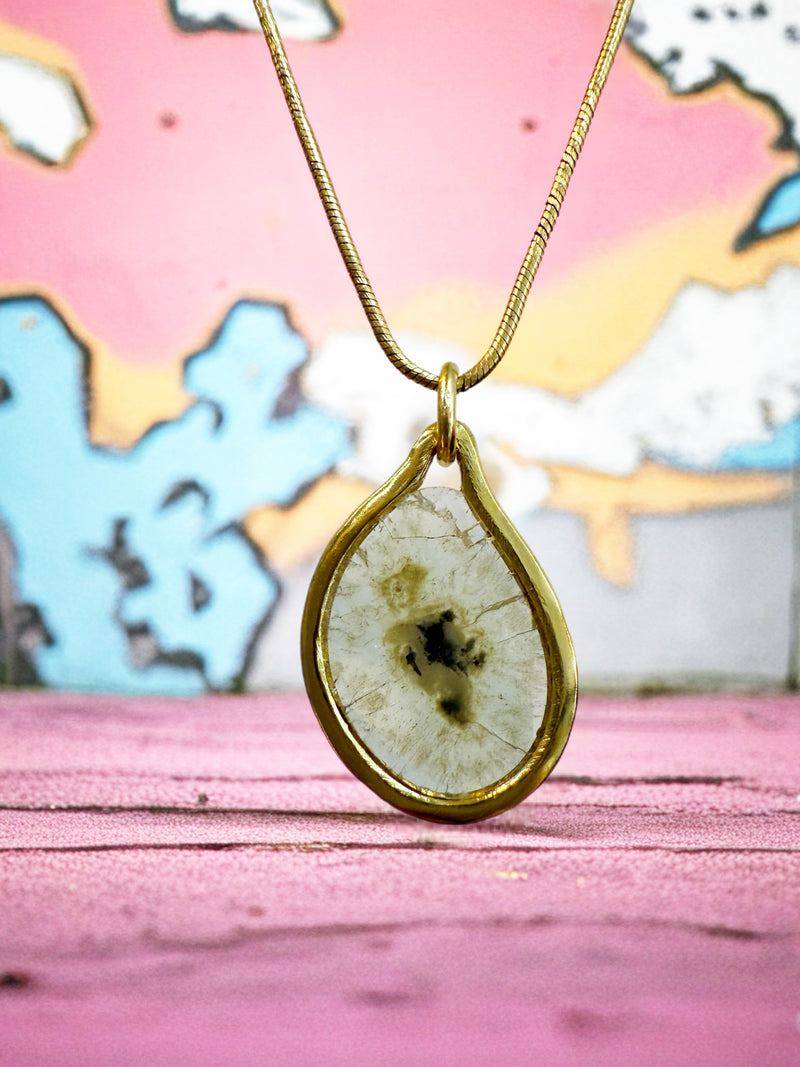 Mirror of the Soul Diamond Pendant