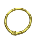 THE KEEPER — Handmade 22K Gold Middle Finger Band