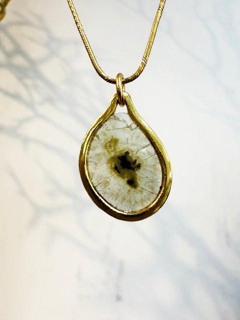 Mirror of the Soul Diamond Pendant
