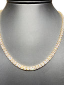 12.41 TCW 14k Gold Lab Grown Diamond Necklace – Chic Jewelry