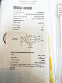3.16 TCW Certified Lab-Grown Diamond Drop Earrings with Invisible Baguettes in 14k Gold