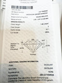 3.16 TCW Certified Lab-Grown Diamond Drop Earrings with Invisible Baguettes in 14k Gold