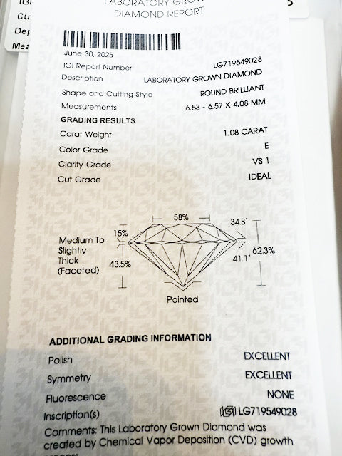 3.16 TCW Certified Lab-Grown Diamond Drop Earrings with Invisible Baguettes in 14k Gold