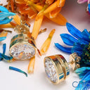 .75 Each Round Bezel Set Cubic Zirconia CZ Earrings