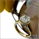 Engagement 2.5 Oval Center Prongs Pave Round Stone Cubic Zirconia Cz Ring