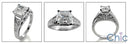 Engagement Princess 1 Ct Center Channel Cubic Zirconia Cz Ring