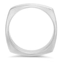 Mens 9MM Euro  Shape Wedding Band