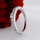 Wedding .35 TCW Round in Pave Cubic Zirconia CZ Band 