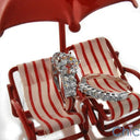 Matching Set 2 Ct Round Center Share Prongs Cubic Zirconia Cz Ring