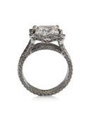 10 Carat Princess cut CZ Ring CHICASHOTPRINCESS -  LA Chic Jewelry Inc