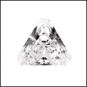 2 Ct Triangle Trillion Cubic Zirconia CZ Loose stone