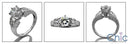 Engagement Round 2 Ct In 6 Prong Tiffany Setting Cubic Zirconia Cz Ring