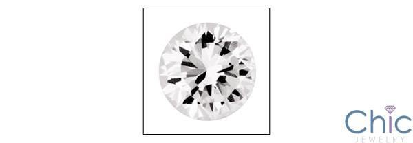 Round Brilliant Cubic Zirconia CZ Loose stone