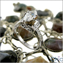 Anniversary 1 Ct marquise Pave Cubic Zirconia Cz Ring
