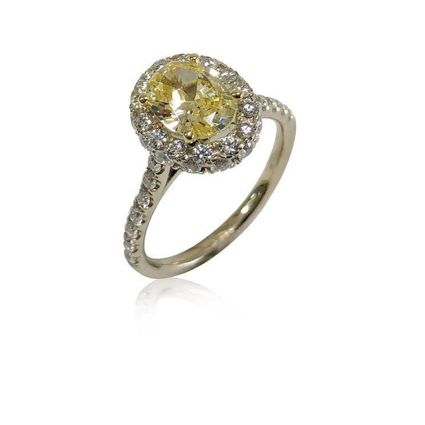Canary cz ring deals