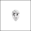 .50 Ct Pear Shape Tear Drop Cubic Zirconia CZ Loose stone