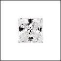 1 Ct Square Princess Cubic Zirconia CZ Loose stone
