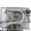 8 Ct . Princess channel Cubic Zirconia CZ Bracelet