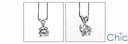 Cubic Zirconia Cz Solitaire 1 Ct Round Pendant