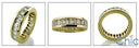 Eternity 1.5 Baguette Channel TCW Cubic Zirconia Cz Ring