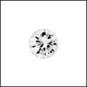 .50 Ct Round Cubic Zirconia CZ Loose stone